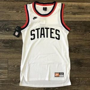 Nike USA Olympic Soccer Basketball Jersey Small